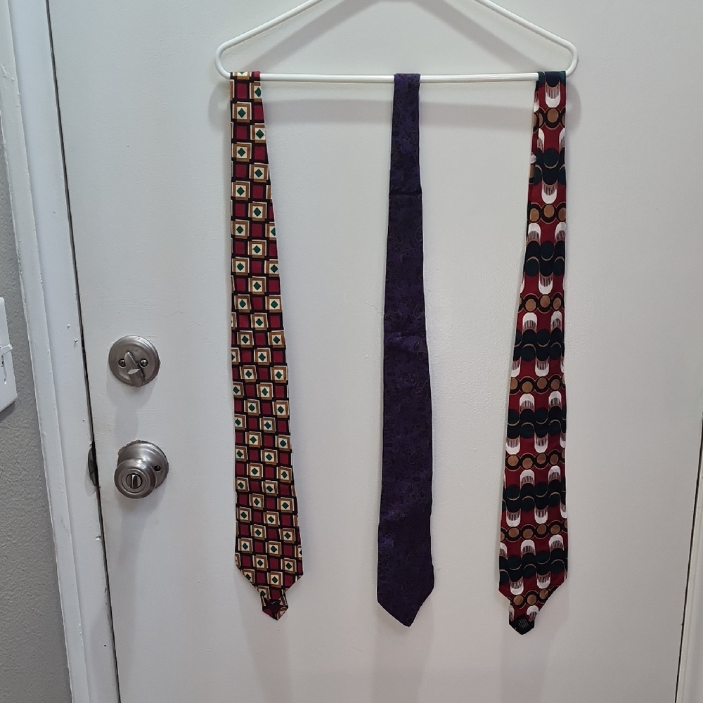 Lot of 100% Silk Ties